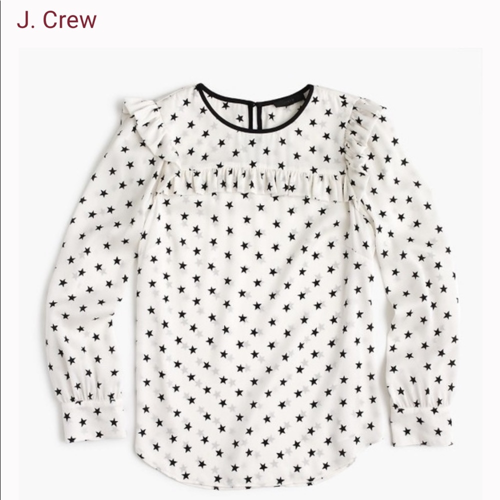 JCrew Silk Top